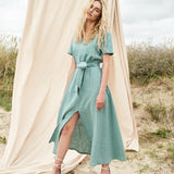 Linen maxi dress Vivien