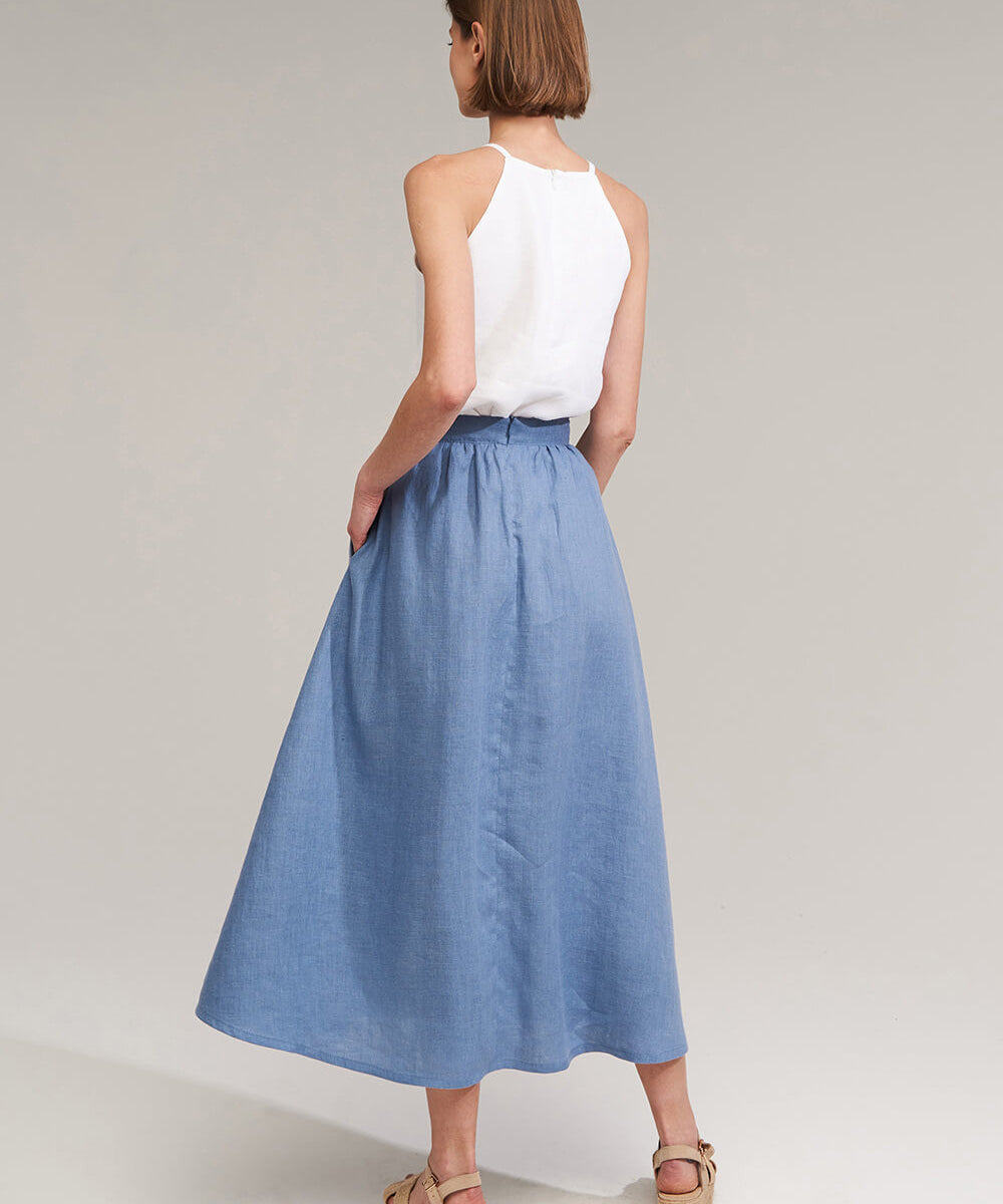 Linen maxi skirt Shay