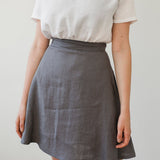 Linen mini skirt Adelle
