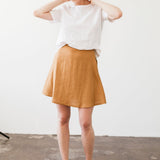Linen mini skirt Adelle