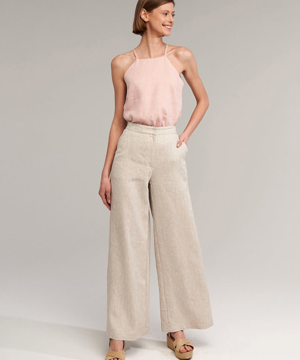 Linen Palazzo pants