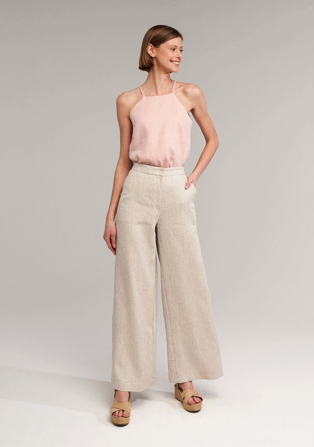 Linen Palazzo pants