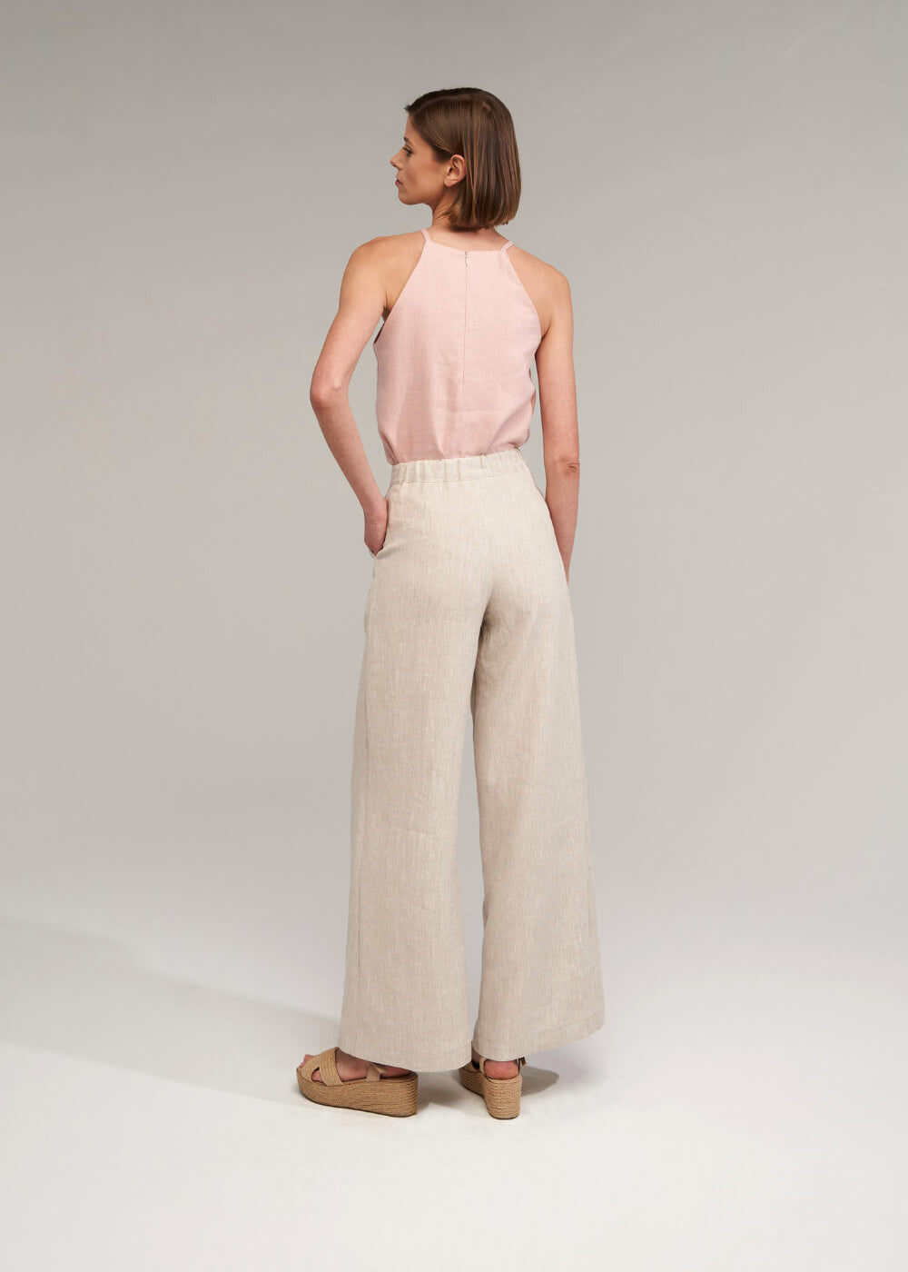 Linen Palazzo pants
