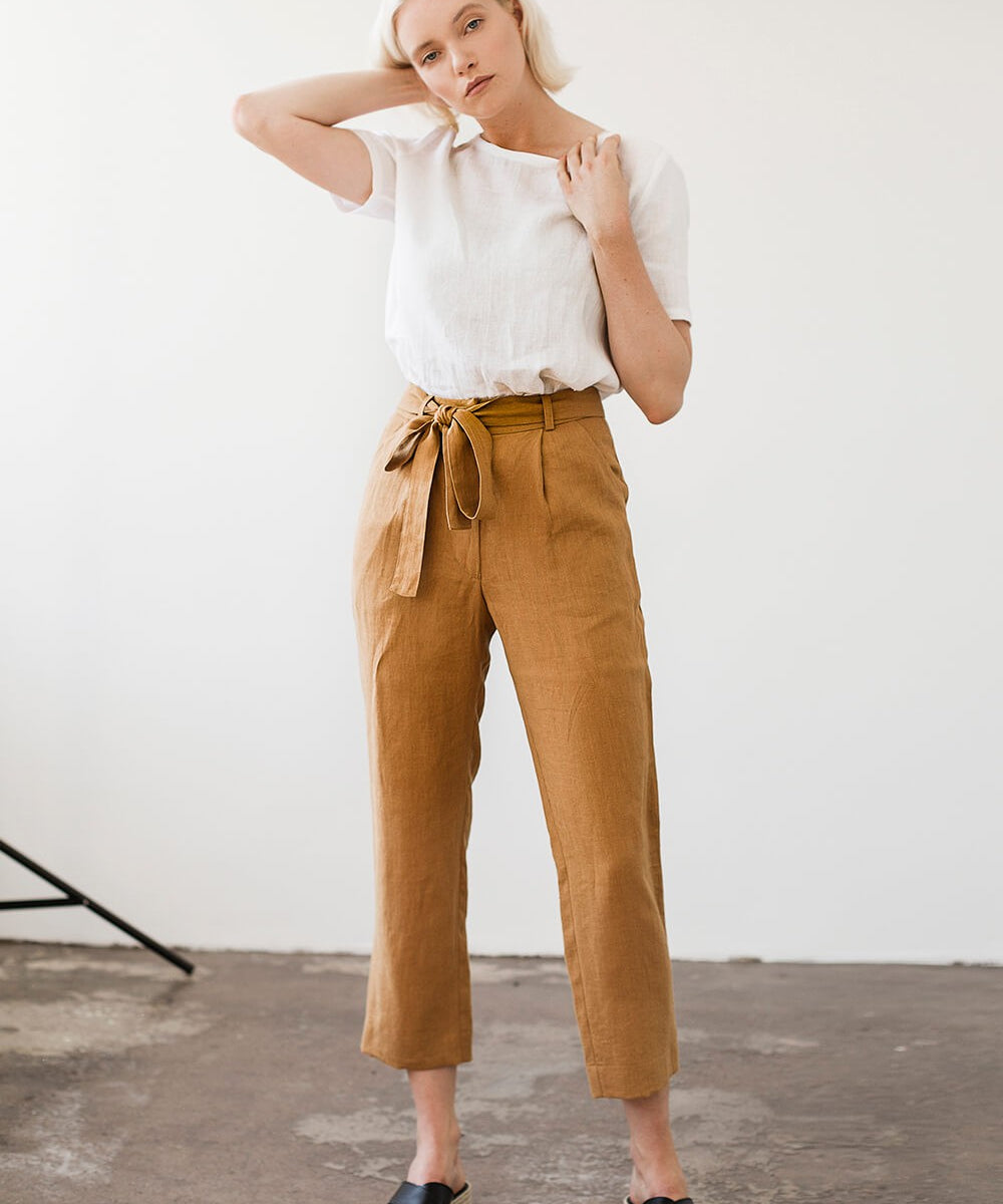 Linen pants Dakota
