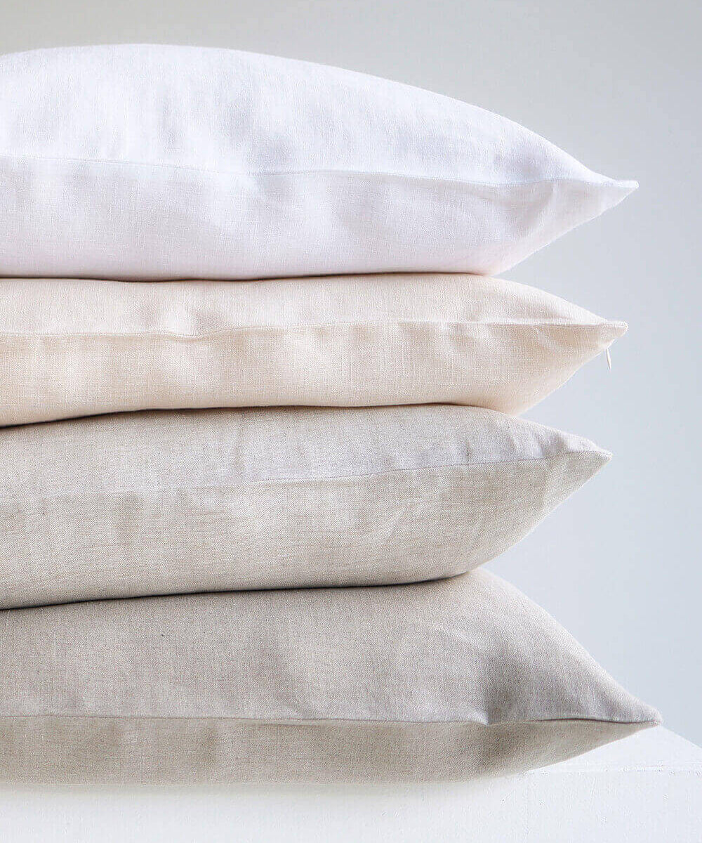 Linen pillow case