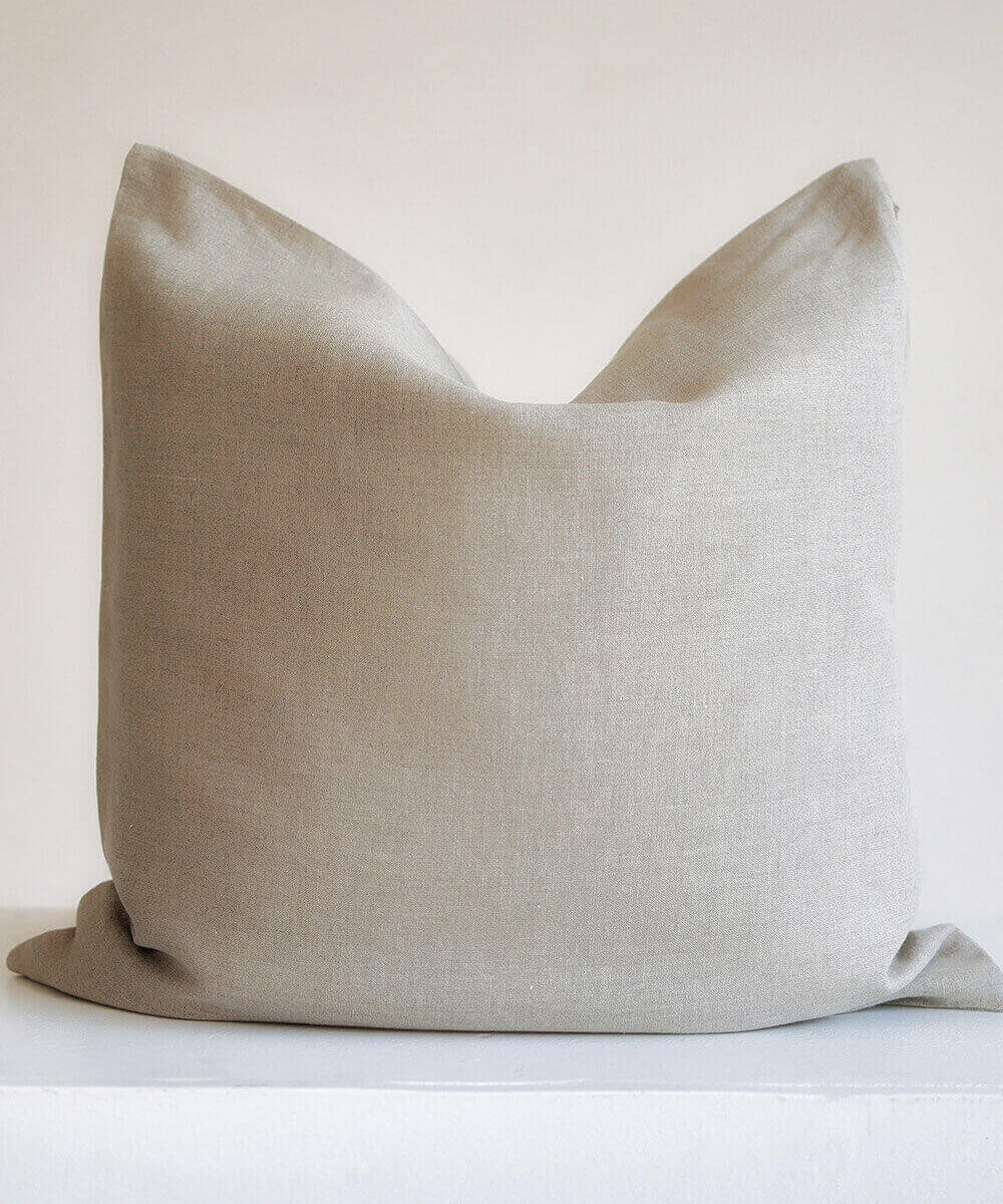 Linen pillow case
