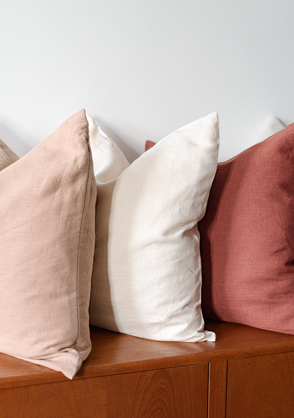 Linen pillow cover