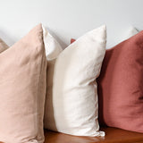 Linen pillow cover