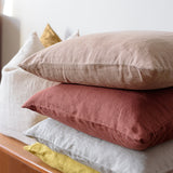 Linen pillow cover