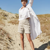 Linen shirt dress April