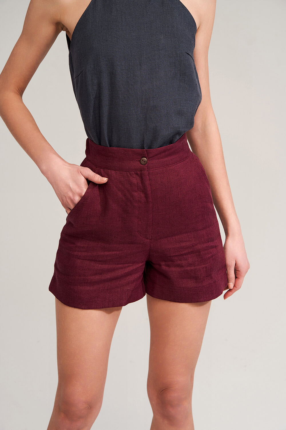 Linen shorts Nikita