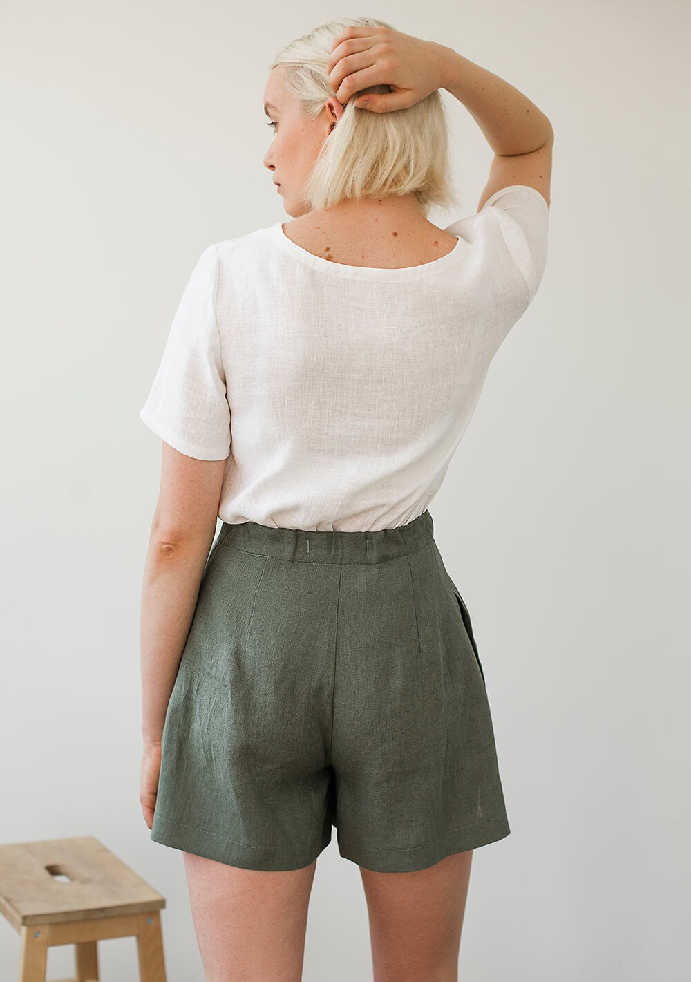 Linen shorts Agnes