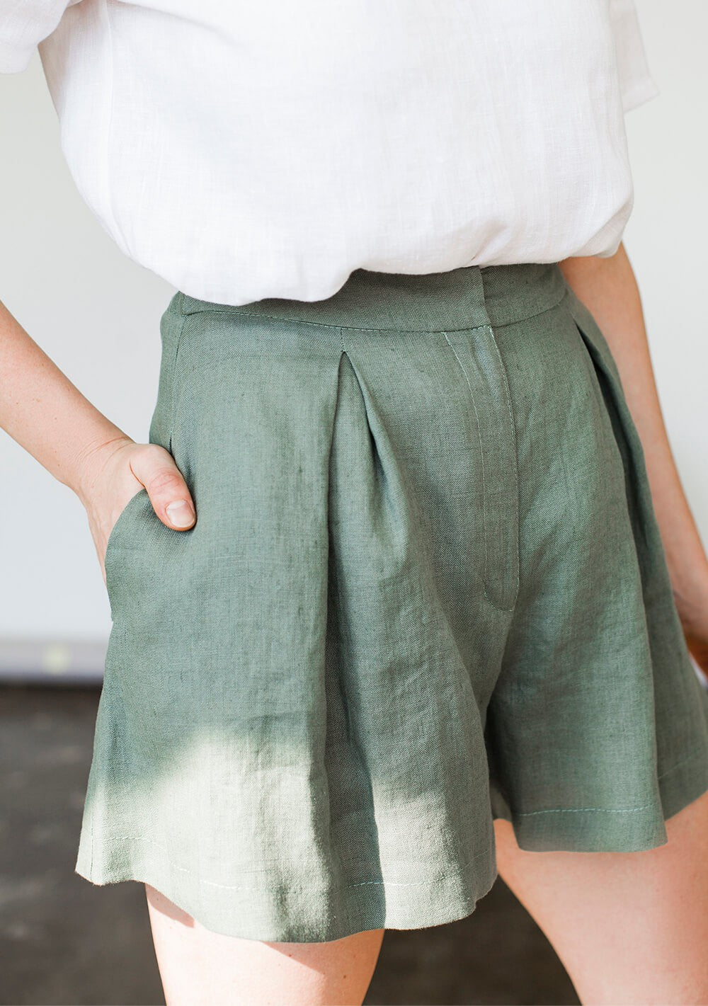 Linen shorts Agnes