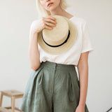 Linen shorts Agnes