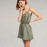 Linen shorts jumpsuit Faith