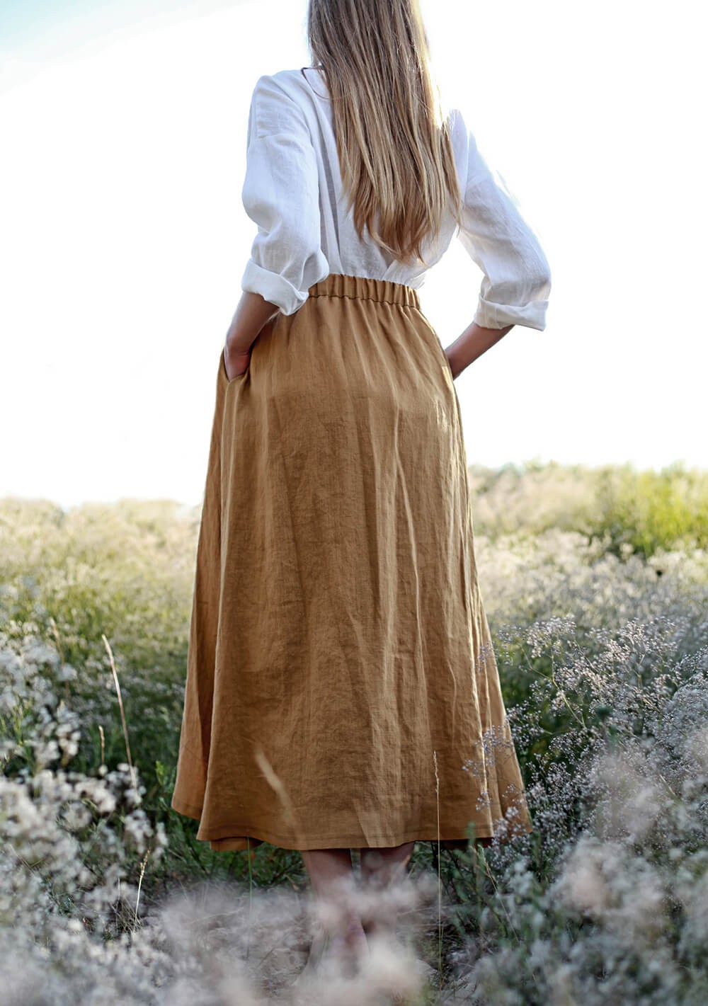 Linen skirt Florence