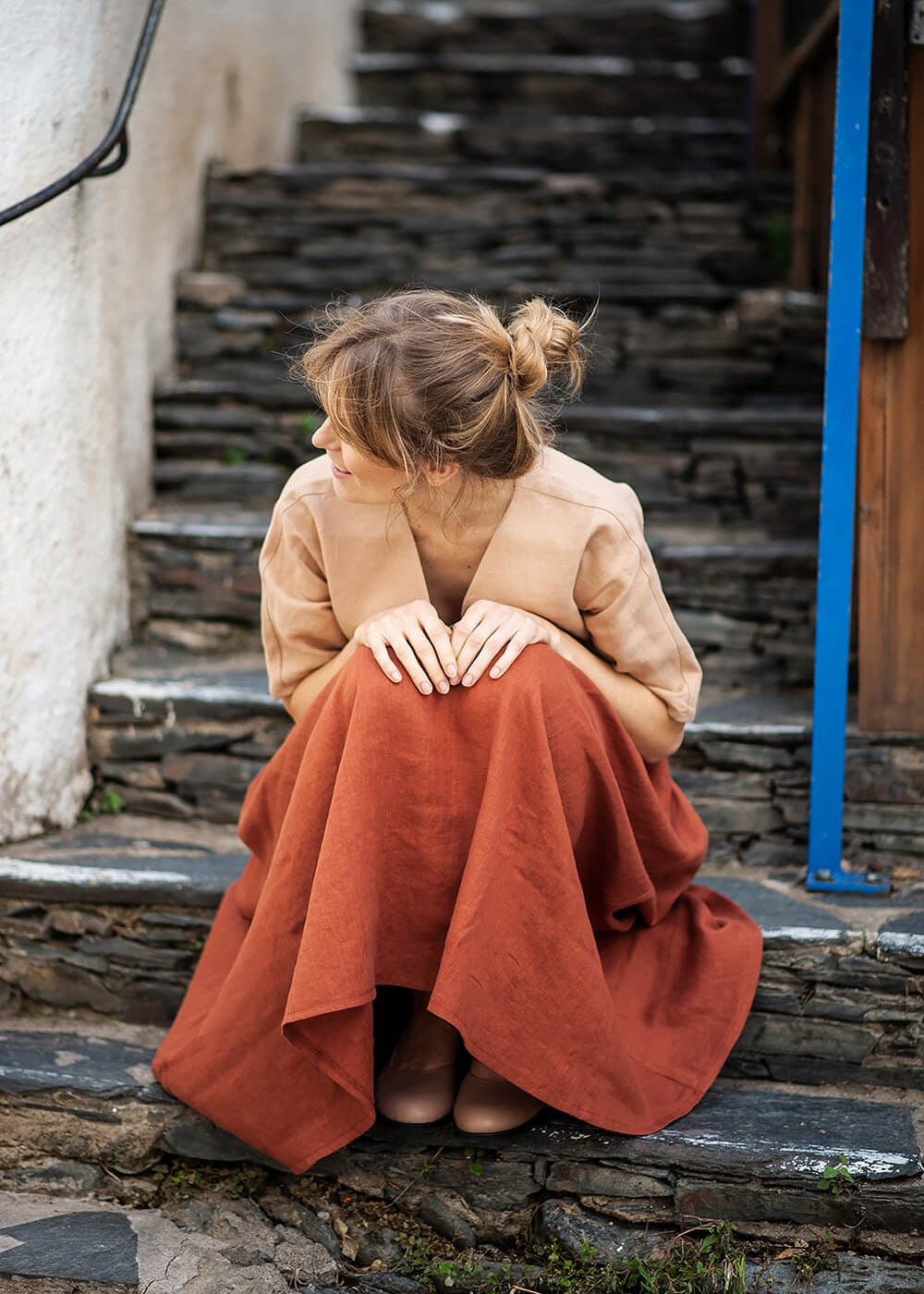 Linen skirt Florence