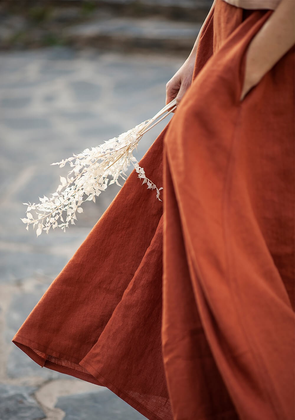 Linen skirt Florence