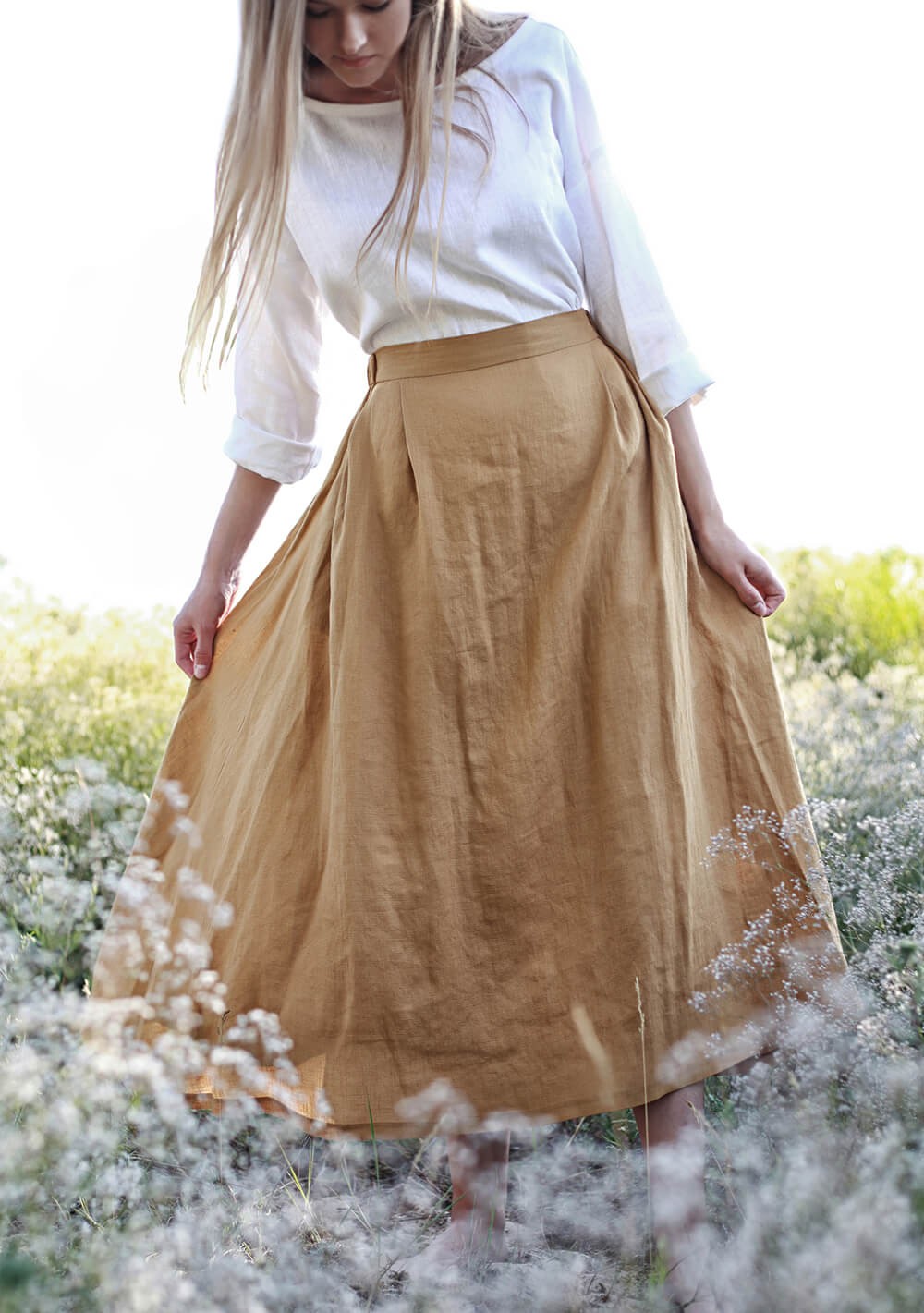 Linen skirt Florence