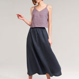 Linen skirt in maxi length Shay