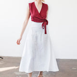 Linen skirt India