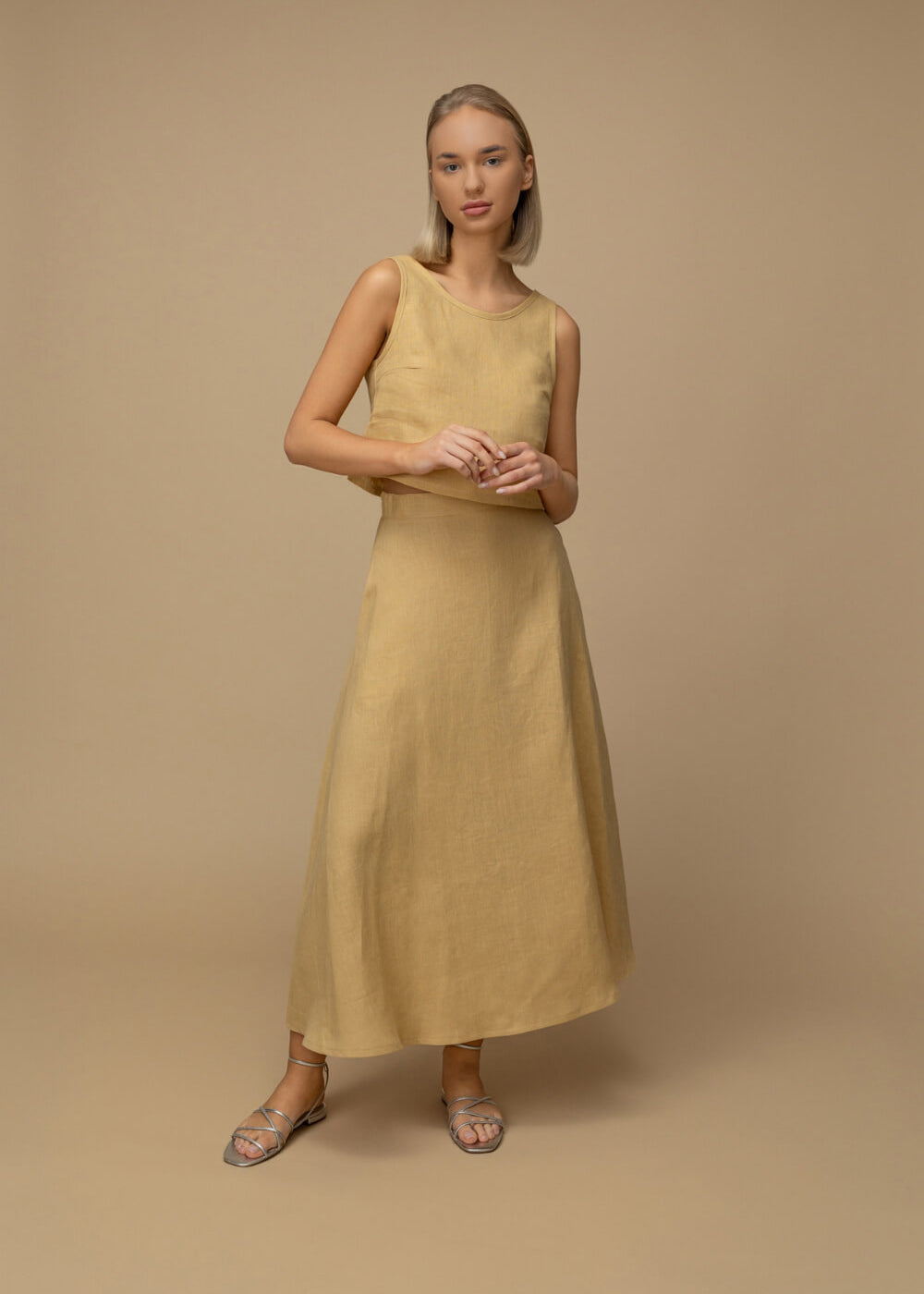 Linen skirt India