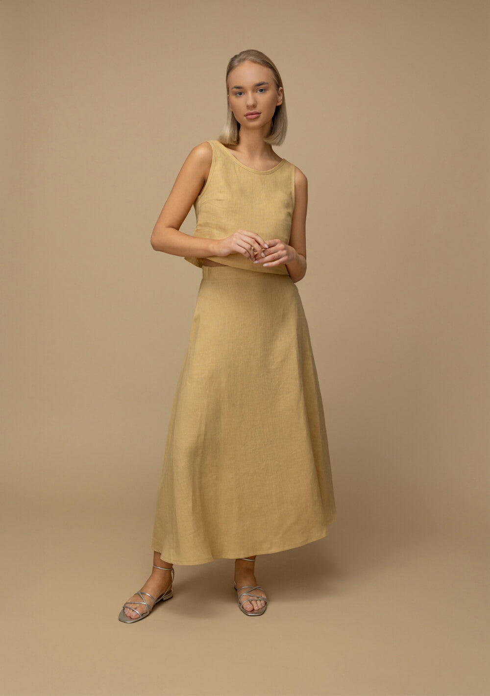 Linen skirt India