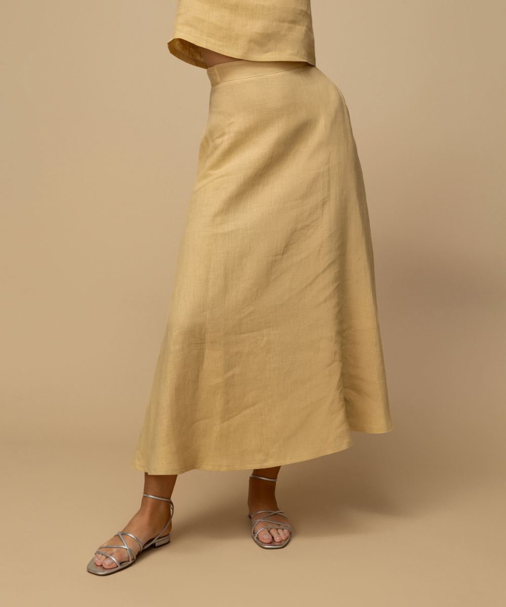Linen skirt India