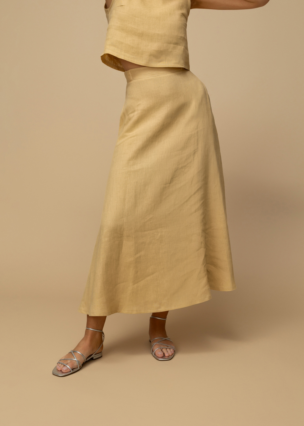 Linen skirt India