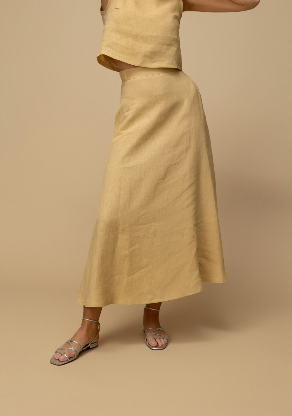 Linen skirt India