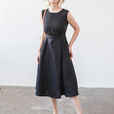 Linen sleeveless dress Chloe