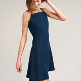 Linen flare dress Cassidy