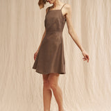 Linen flare dress Cassidy