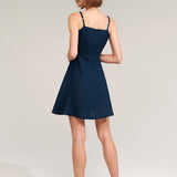 Linen flare dress Cassidy