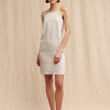 Linen strap mini dress Mia