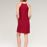 Linen strap mini dress Mia
