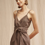 Linen strap dress Melody
