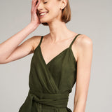 Linen strap dress Melody