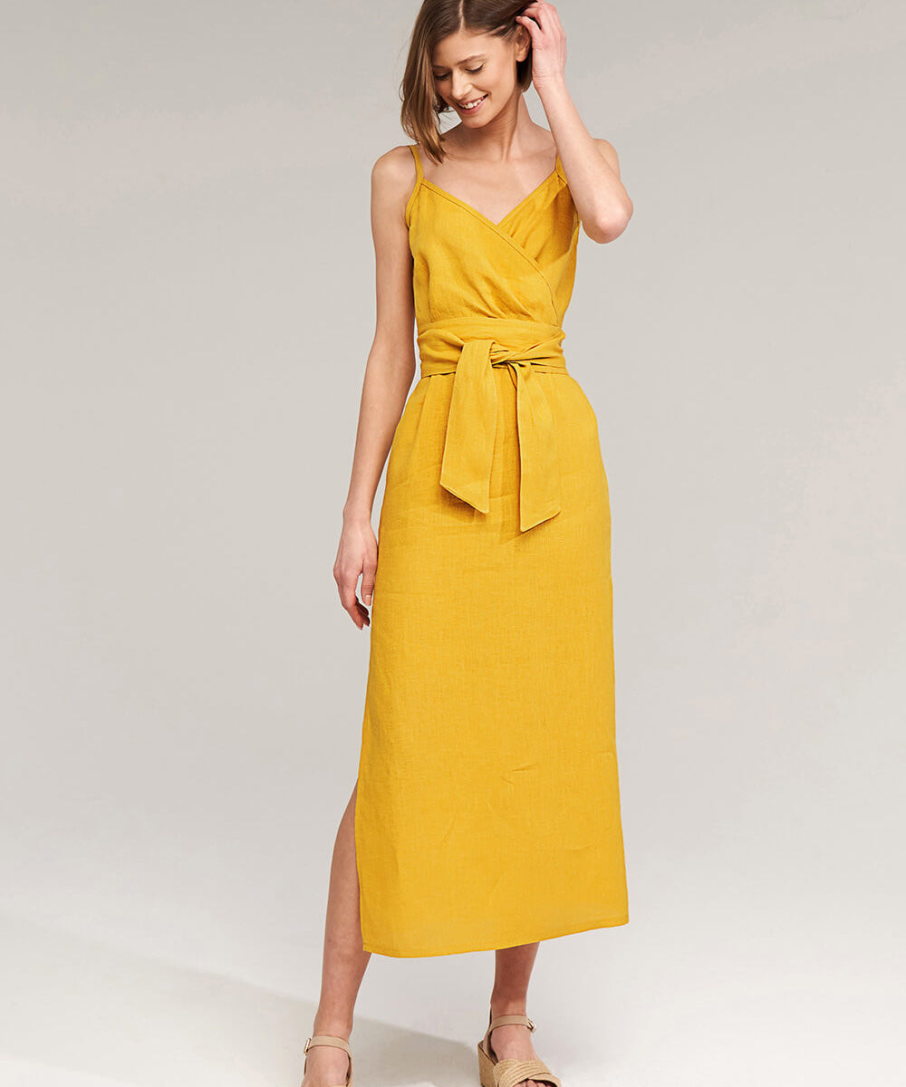 Linen strap dress Melody