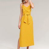 Linen strap dress Melody