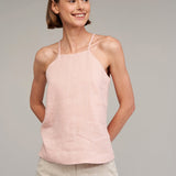 Linen strap top Kayla