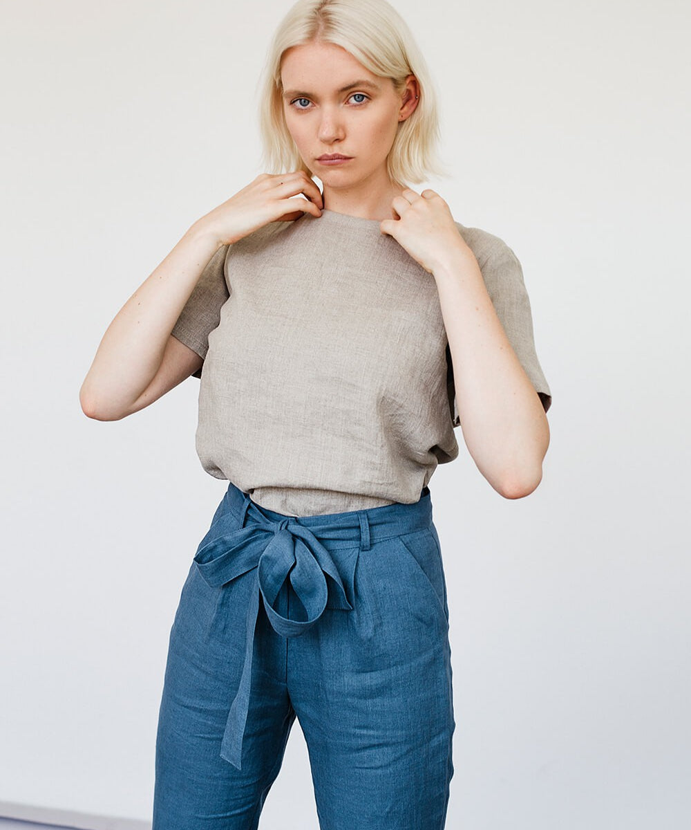 Linen T-shirt Yuna