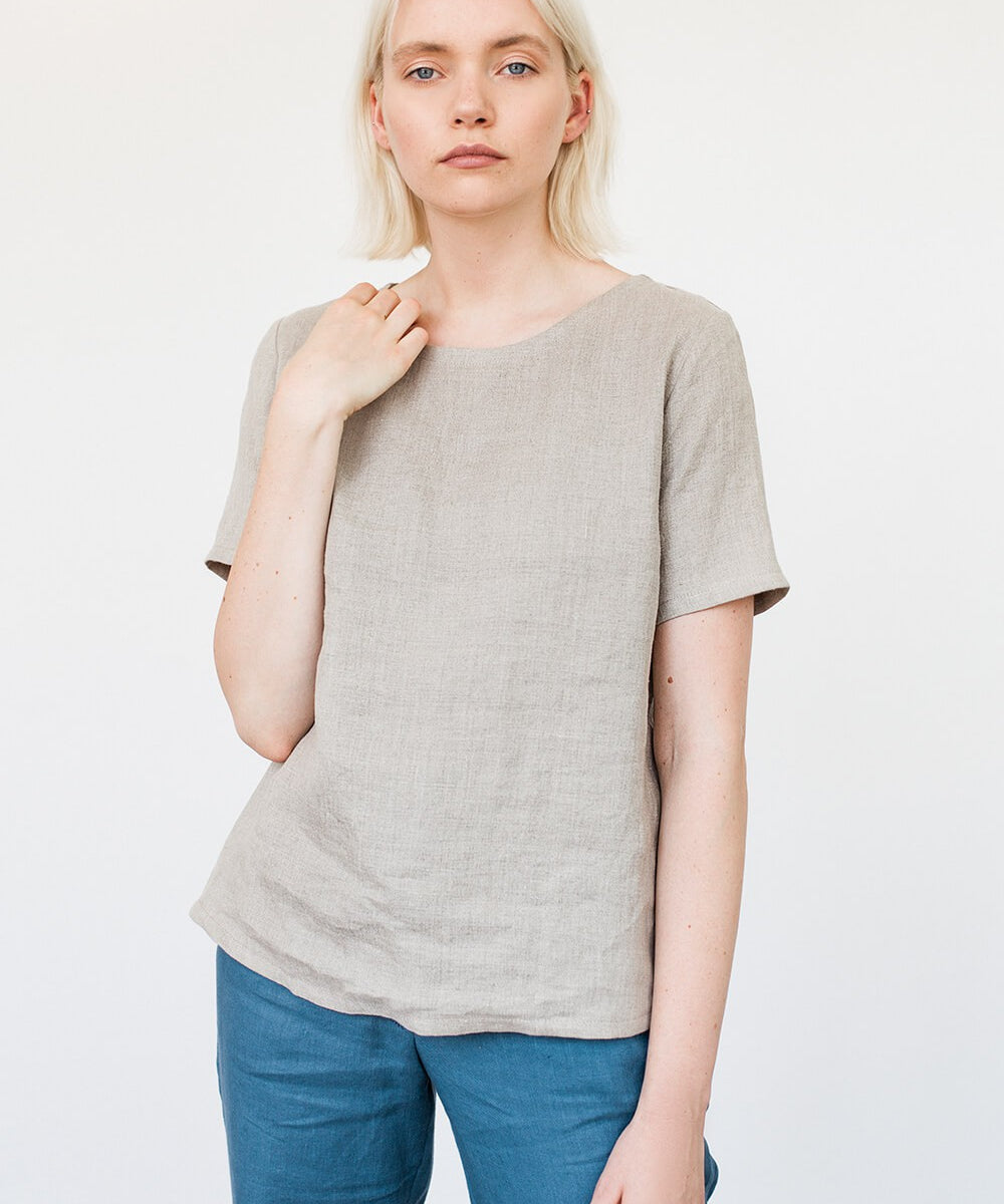 Linen T-shirt Yuna
