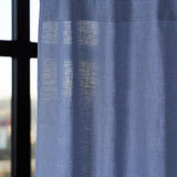 Linen tab top curtain panel – photo 3