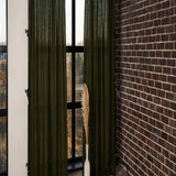Linen tab top curtain panel set of 2