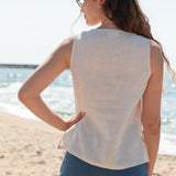 Linen tank Bess