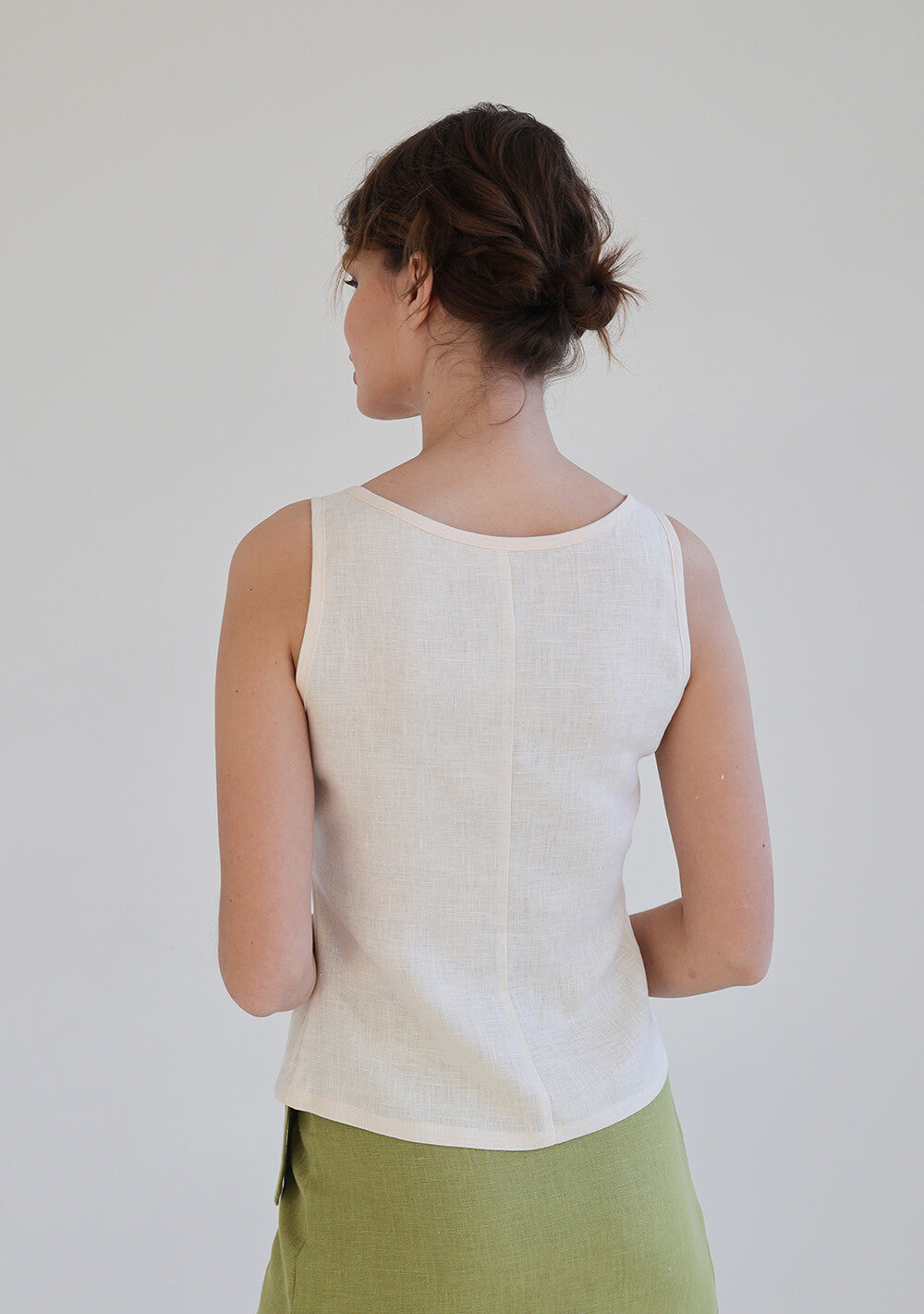 Linen tank top Bria