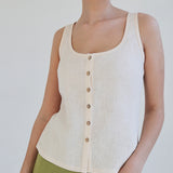Linen tank top Bria