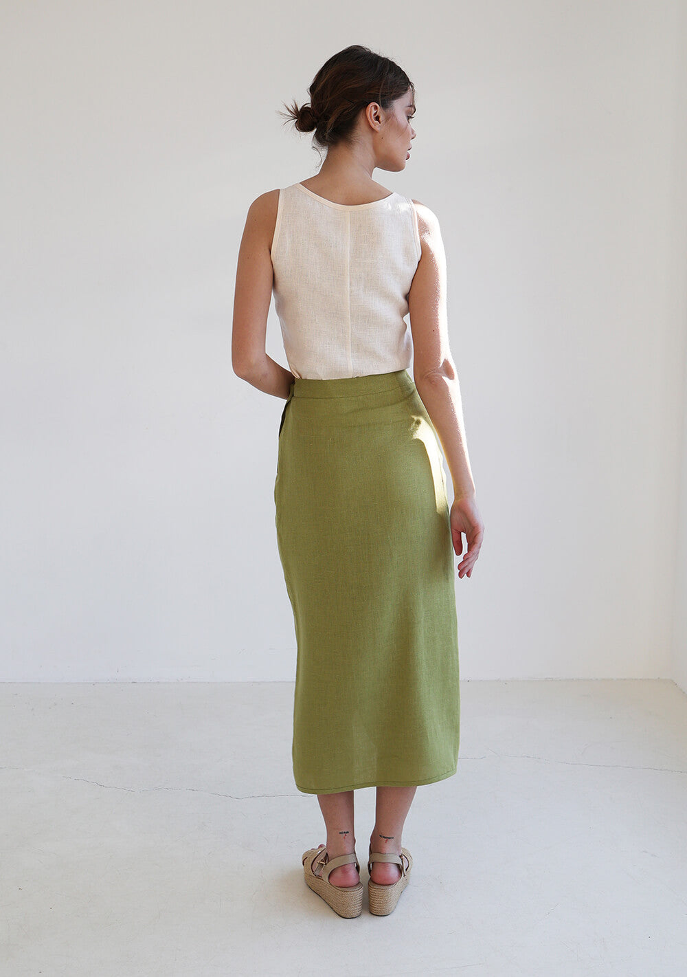Linen tank top Bria