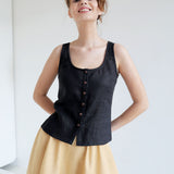 Linen tank top Bria